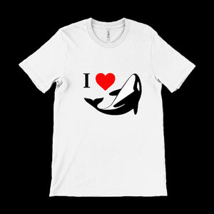 T-SHIRT - I love Orca | Aquenture